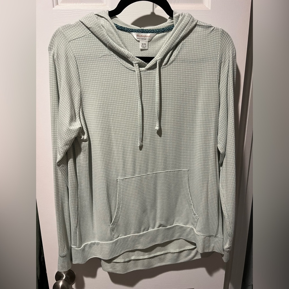 NWOT gingham pullover